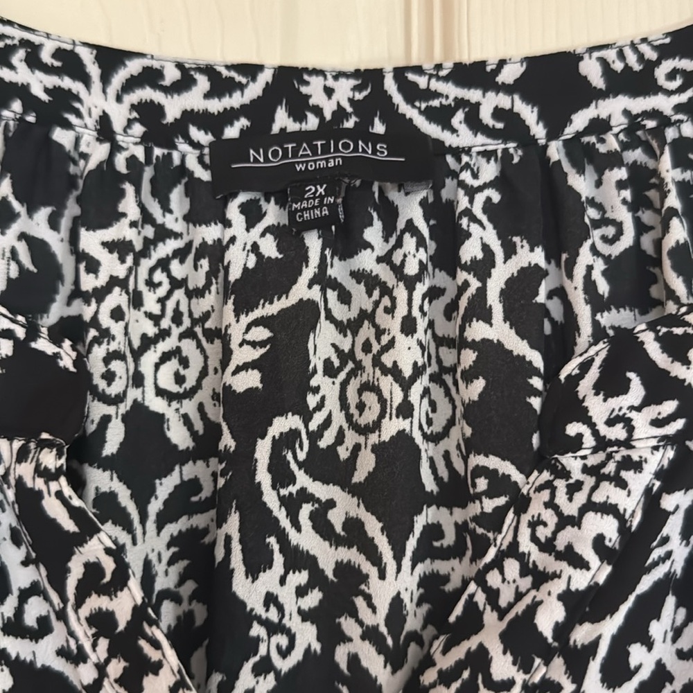 Notations blouse - Picture 2 of 3